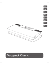 Tefal Vacupack Classic - VT2540 Le manuel du propriétaire