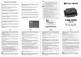 Caliber CAM401E Le manuel du propriétaire