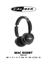 Caliber MAC501BT/W Le manuel du propriétaire
