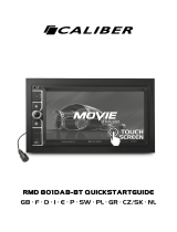 Caliber RMD801DAB-BT Guide de démarrage rapide