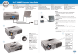 Dell 2400MP Projector Guide de démarrage rapide