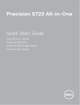 Dell Precision 5720 AIO Guide de démarrage rapide