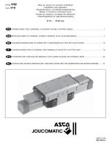 Asco Series 448 Rodless Band Cylinders Type STB Le manuel du propriétaire