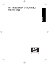 Mode d'Emploi PhotoSmart M440 Serie Le manuel du propriétaire