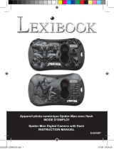 Lexibook SPIDER-MAN DIGITAL CAMERA WITH FLASH Le manuel du propriétaire