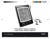 Lexibook Touchman TM455 Manuel utilisateur