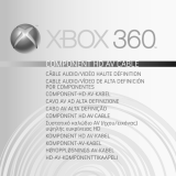 Microsoft Xbox 360 Cable audio vidéo haute définition Mode d'emploi