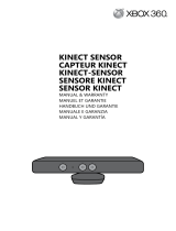 Microsoft Xbox 360 Kinect Sensor Manuel utilisateur