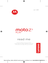 Motorola MOTO MOTO Z2 Play Mode d'emploi