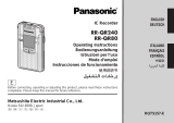 Panasonic RR-QR240 Mode d'emploi