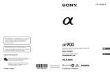 Sony DSLR A900 Mode d'emploi