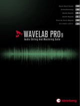 Steinberg Wavelab Pro 9 Guide de démarrage rapide