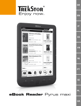 Trekstor eBook-Reader Pyrus Maxi Manuel utilisateur
