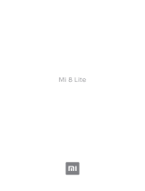 Xiaomi Mi 8 Lite Le manuel du propriétaire