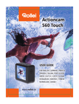 Rollei Actioncam 560 Touch Manuel utilisateur