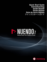 Steinberg Nuendo 7.0 Guide de démarrage rapide
