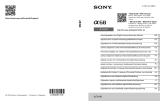 Sony ILCA-68 Manuel utilisateur