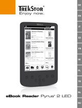 Trekstor eBook Reader Pyrus® 2 LED Mode d'emploi