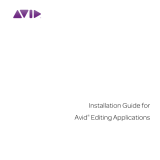 Avid Editing Applications 6.0 Guide d'installation