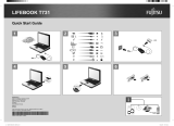 Fujitsu Lifebook T731 Guide de démarrage rapide