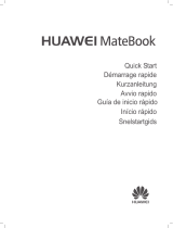 Huawei MateBook Series User MateBook HZ-W09 Guide de démarrage rapide
