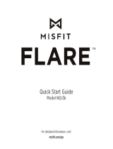 Misfit Flare Guide de démarrage rapide