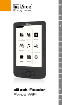 TrekStor eBook-Reader Pyrus Series eBook-Reader Pyrus WiFi Manuel utilisateur