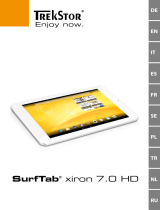 Trekstor SurfTab Xiron 7.0 HD Manuel utilisateur