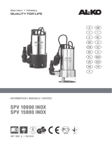 AL-KO Drainage Pump SPV 15000 Inox, 15,000 L / h Manuel utilisateur