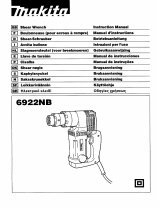 Makita 6922NB Le manuel du propriétaire