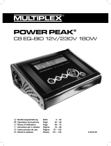 MULTIPLEX Power Peak C8 EQ-BID - 30 8124 Le manuel du propriétaire