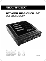 MULTIPLEX POWER PEAK QUAD EQ-BID 230V Le manuel du propriétaire