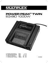 MULTIPLEX Power Peak Twin EQ-BID 1000W Le manuel du propriétaire
