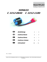 MULTIPLEX Himax C 2212 1180 Le manuel du propriétaire