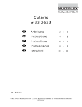 MULTIPLEX Antriebssatz Cularis Le manuel du propriétaire