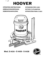 Hoover S4436 AquaPlus Le manuel du propriétaire