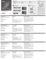 ATEN VE812 Guide de démarrage rapide