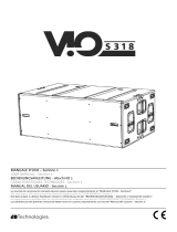 dBTechnologies VIO S318 Le manuel du propriétaire