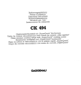 Gaggenau ck 494 115 Le manuel du propriétaire