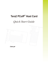 Leadtek TERA2220 PCoIP Host Card Guide de démarrage rapide
