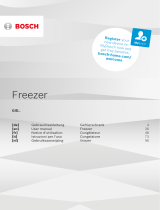 Bosch GID18ASE0 Gefrierschrank Le manuel du propriétaire