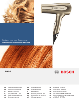 Bosch PHD5780/01 Manuel utilisateur