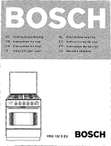 Bosch HSG132SEU/01 Manuel utilisateur