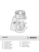 Bosch MUM56Z40/02 Supplemental