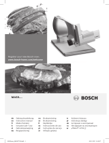 Bosch MAS9555M/11 Manuel utilisateur