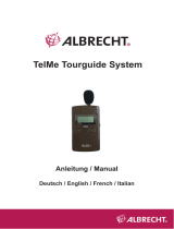 Albrecht TelMe-T Sendegerät Le manuel du propriétaire