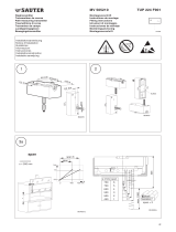 sauter TUP 224 F9.. Assembly Instructions