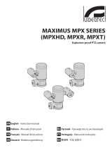 Videotec MAXIMUS MPXT SERIES2 Manuel utilisateur