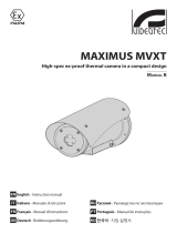 Videotec MAXIMUS MVXT Le manuel du propriétaire