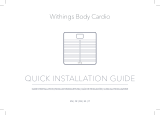 Withings Body Cardio Guide d'installation